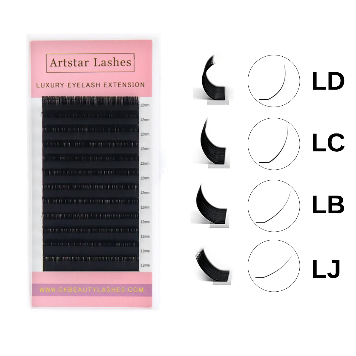 Eyelash Extension For Asian Eyes - Extensões de Cílios Individuais M L