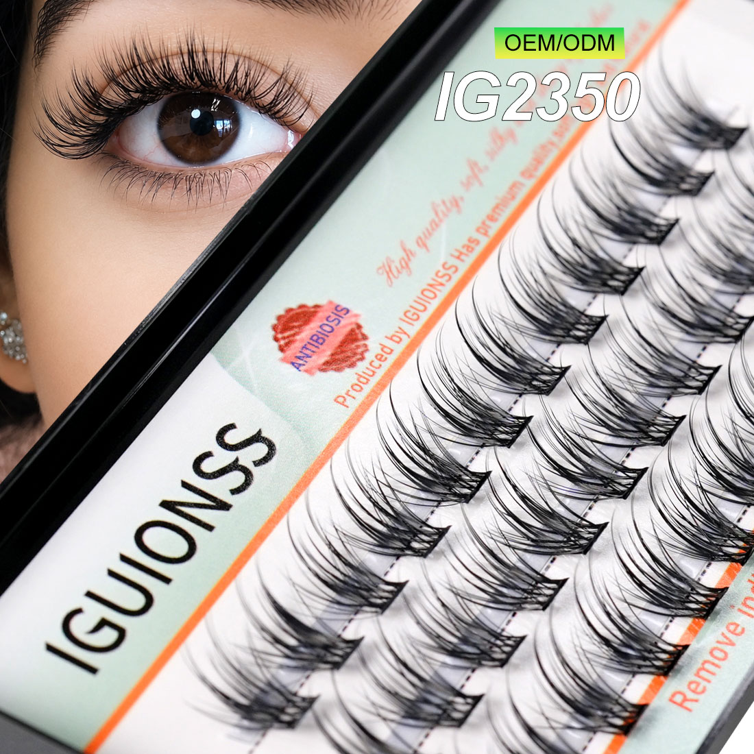 OEM ODM Cílios em Tufos Extens - Eyelash Extension For Asian Eyes avaliação e preço