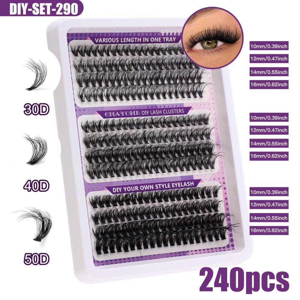 Cílios Postiços com Aparência  - Eyelash Extension Natural Look avaliação e preço