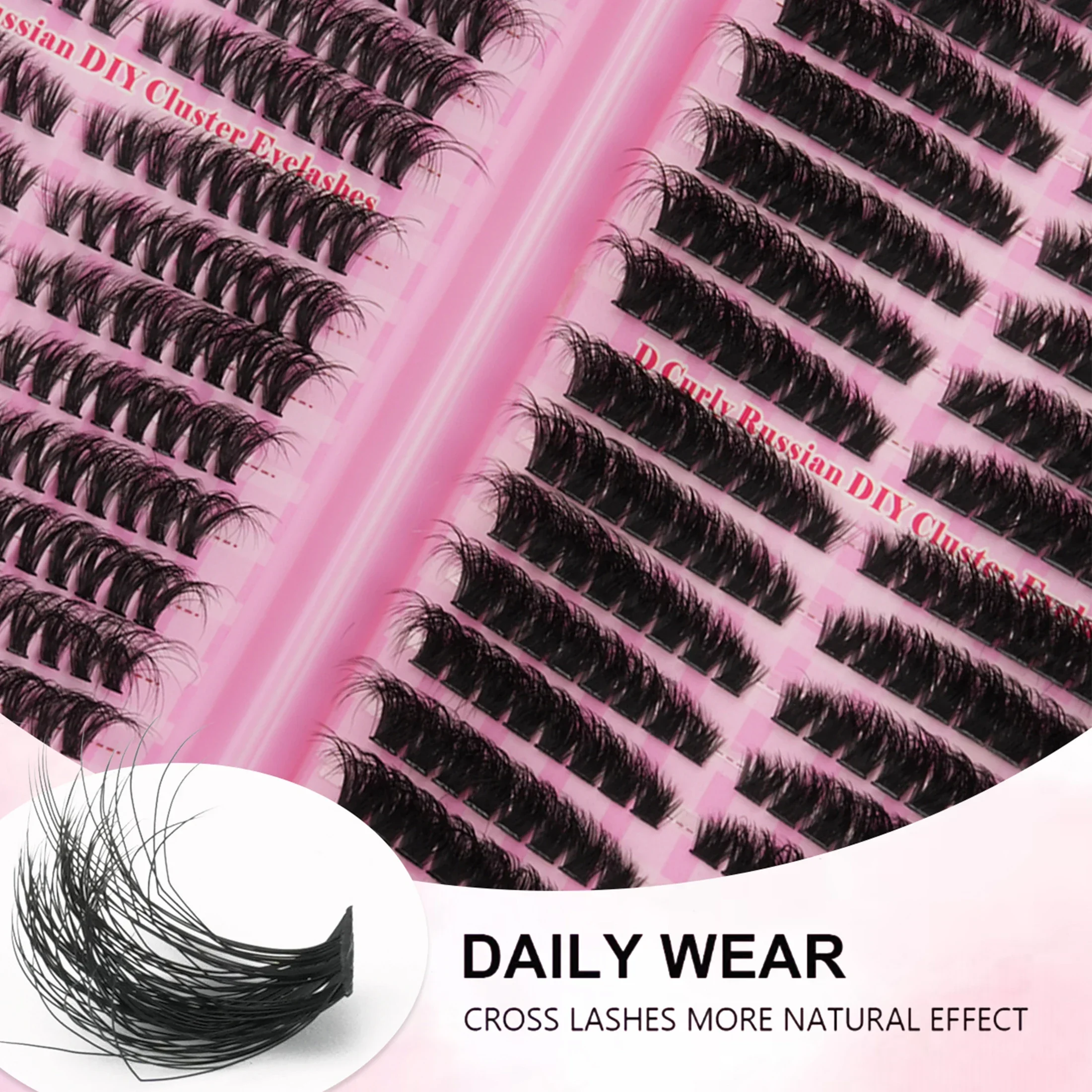 Cílios Postiços Russos DIY com - Eyelash Extension Russian avaliação e preço